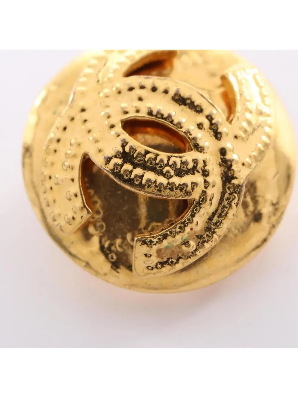 Chanel Cc Logo Clip-On Earrings Metal #327457C97B